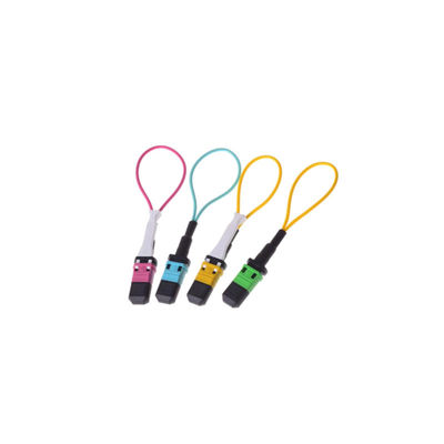 SM MM MPO/MTP fiber optic circuit loopback fiber optic loop