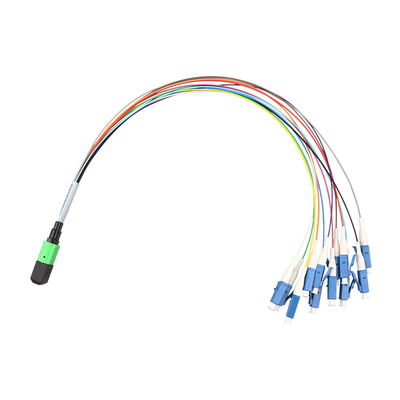 4 Kern 8 Kern Fanout-Pflasterkabel mit mtp/mpo-Anschluss